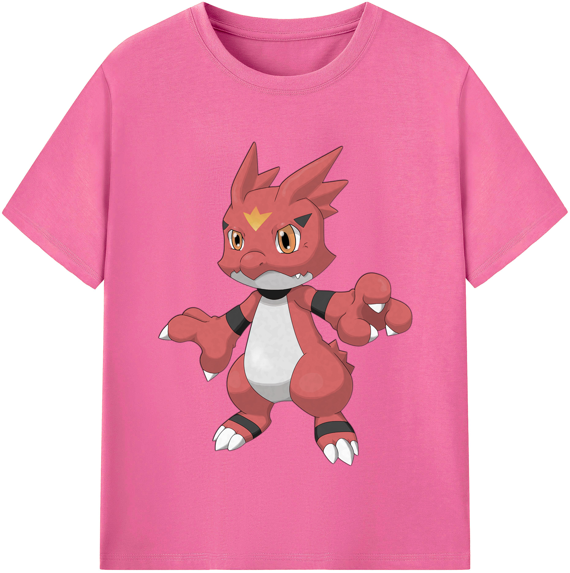 （画像用） Digimon デジタルモンスター/デジモン レディースカジュアルプリントTシャツ（綿100％）